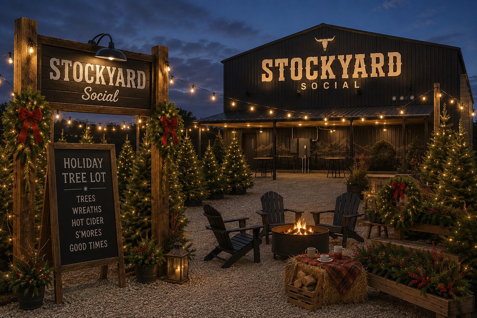 Christmas Market concept