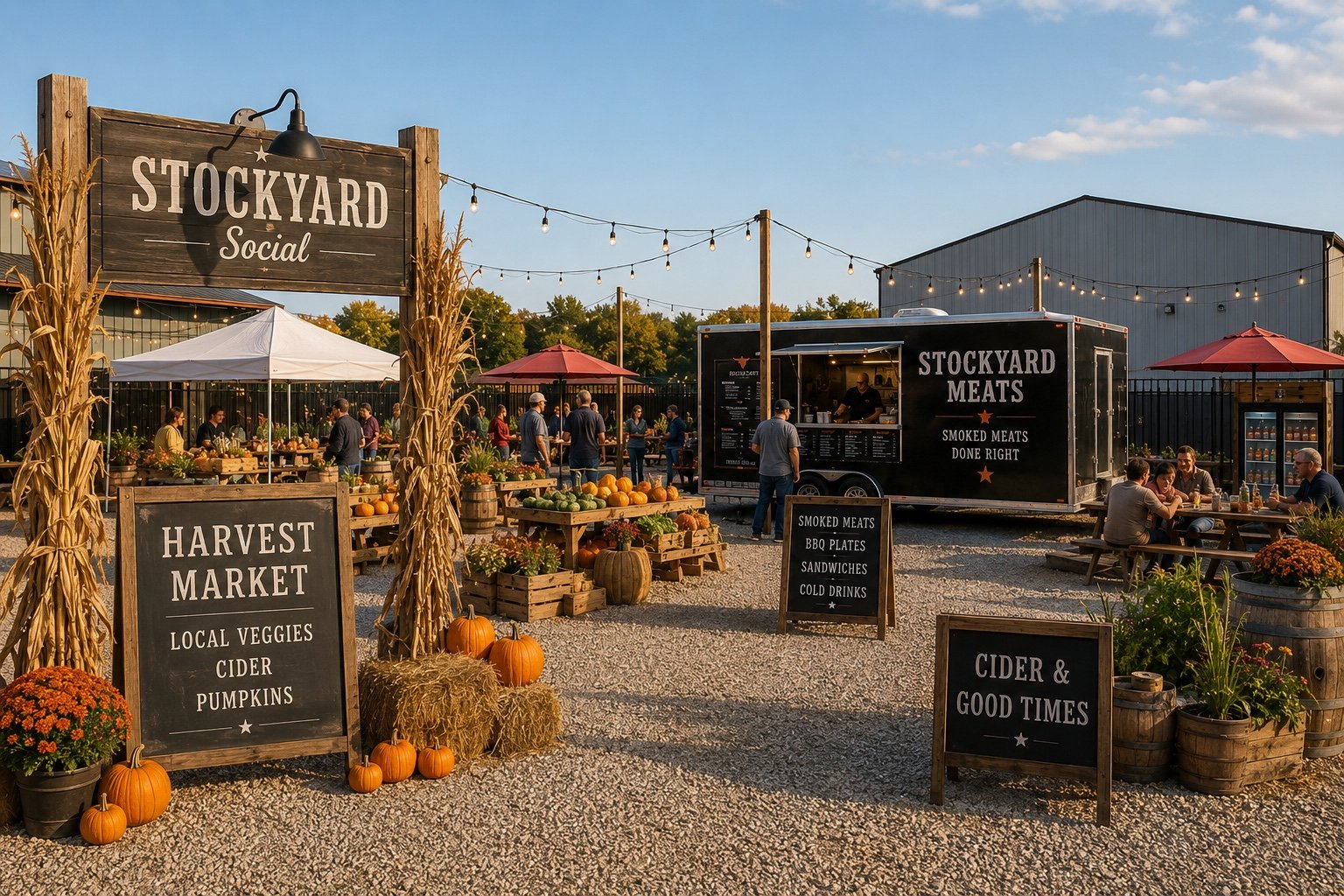 Harvest Market concept