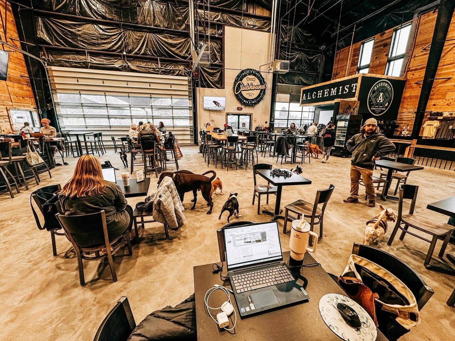 The gathering hall