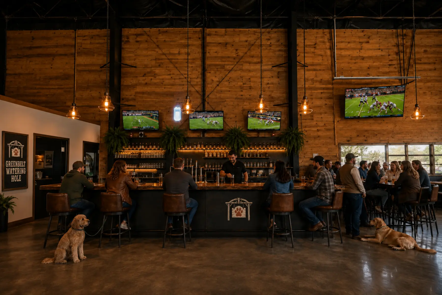 Greenbelt Watering Hole concept